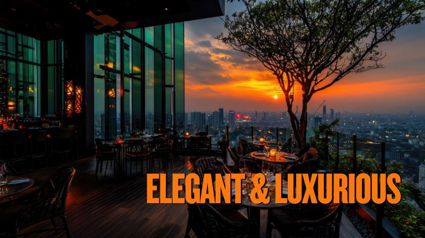 elegant and luxurious